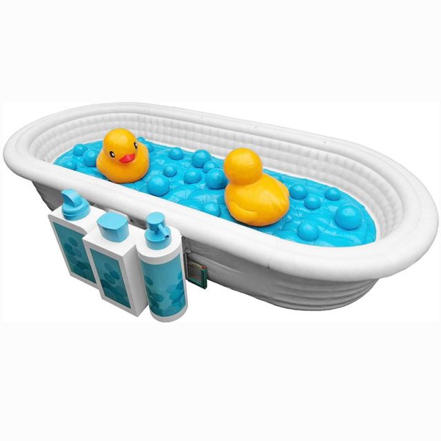 Giant Inflatable bathtub jumping world