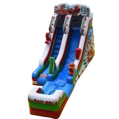 16ft Christmas Wet Dry Slide