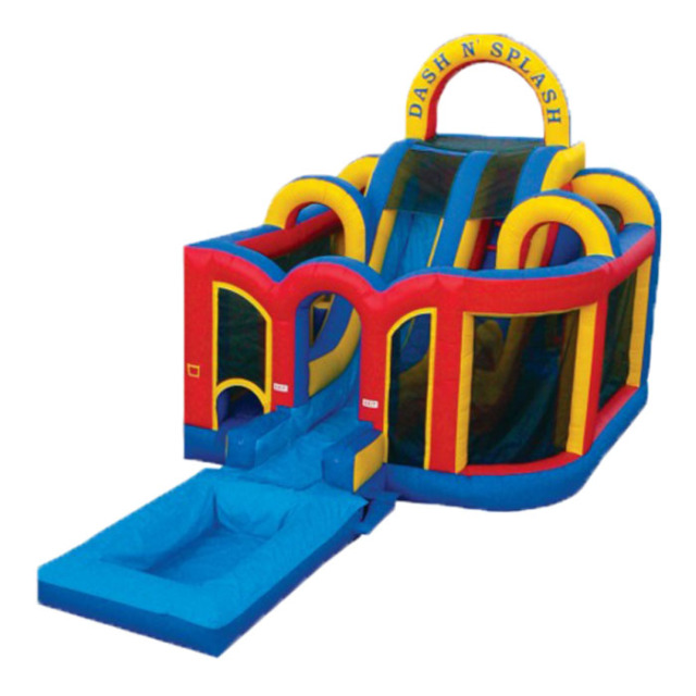 Dash N Splash Obstacle Waterslide