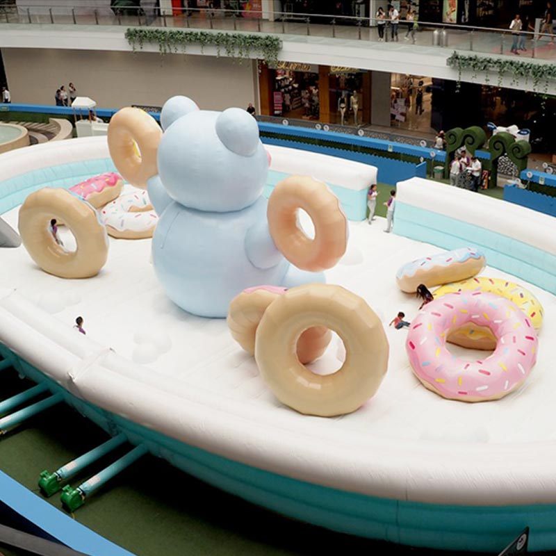 Giant Cereal Bowl Bounce World