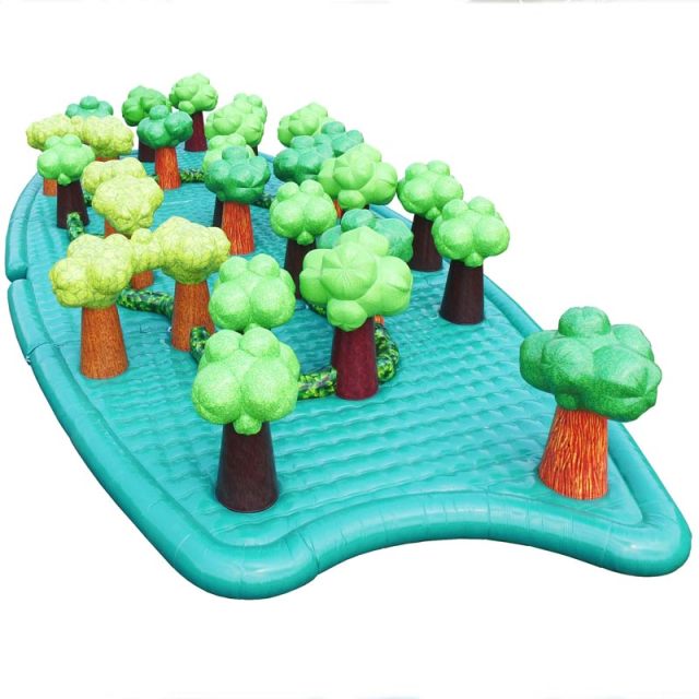 Giant Inflatable Forest Jumping Bounce Pad