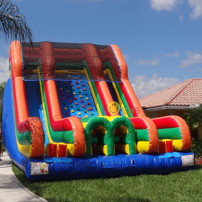Warrior Rock Climbing Slide