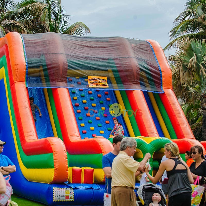 Warrior Rock Climbing Slide