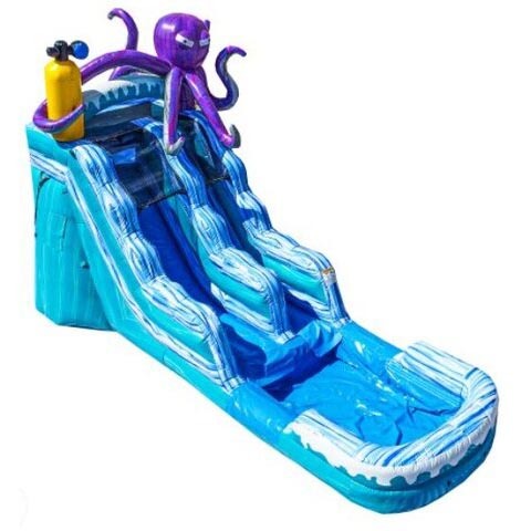 15ft Deep Sea Octopus Waterslide