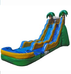 22ft Green Yellow Tropical Slide