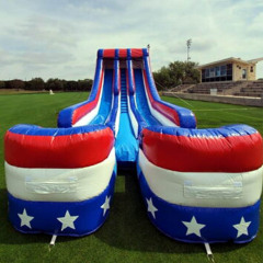 18ft American Flag Stars and Stripes Slide