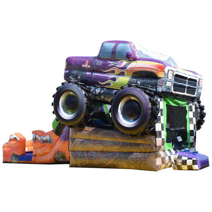 Purple Monster Truck Combo