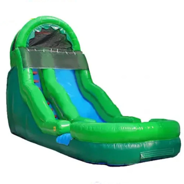 18ft Green Hulk Bubble Bump Slide