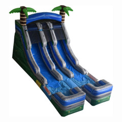 16ft Dual Lane Tropical Slide