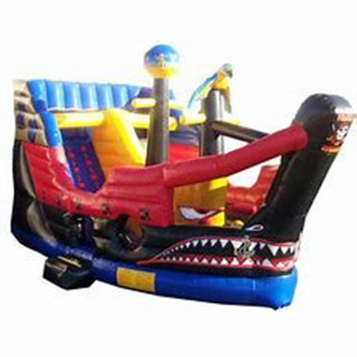 Pirate Ship Bouncy Slide