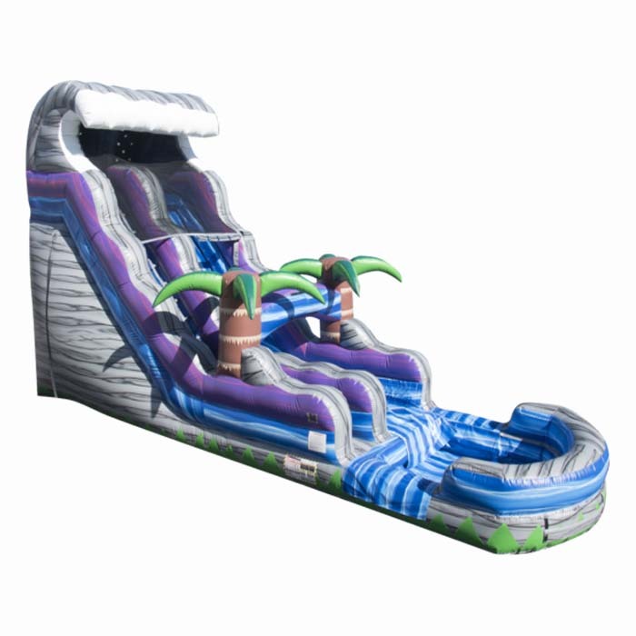 18ft Boulder Crush Tsunami Waterslide