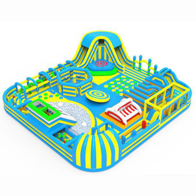 30x30m Mega Inflatable Fun City Playground