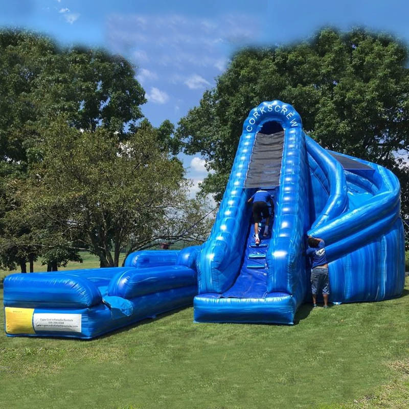 22ft Corkscrew Slide