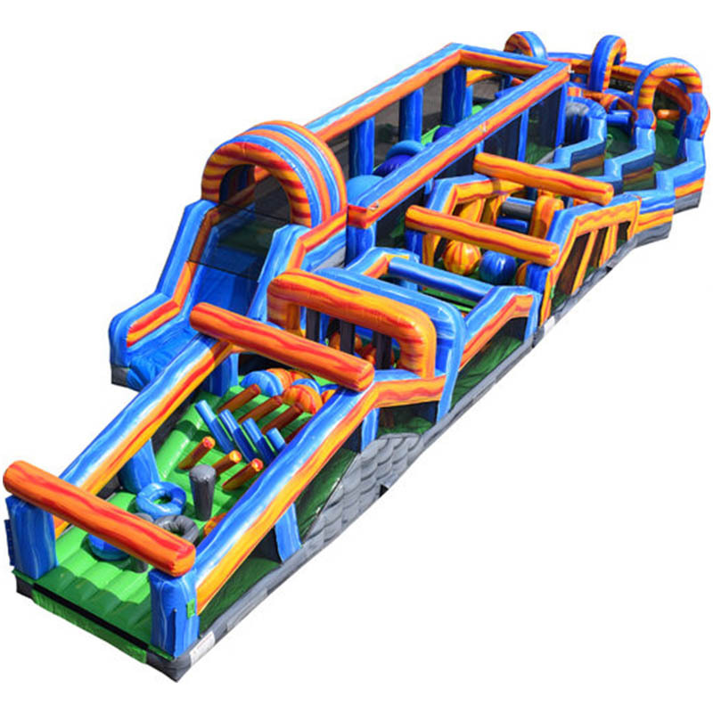 Giant Marble U-Turn Obstacle Race
