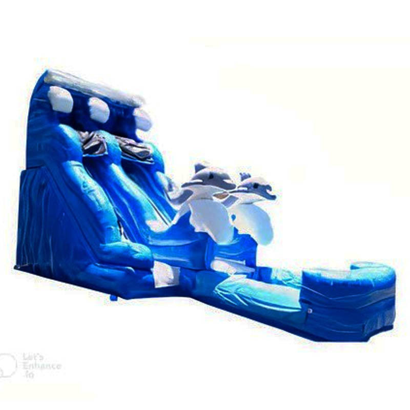 18ft Dolphin Splash Waterslide
