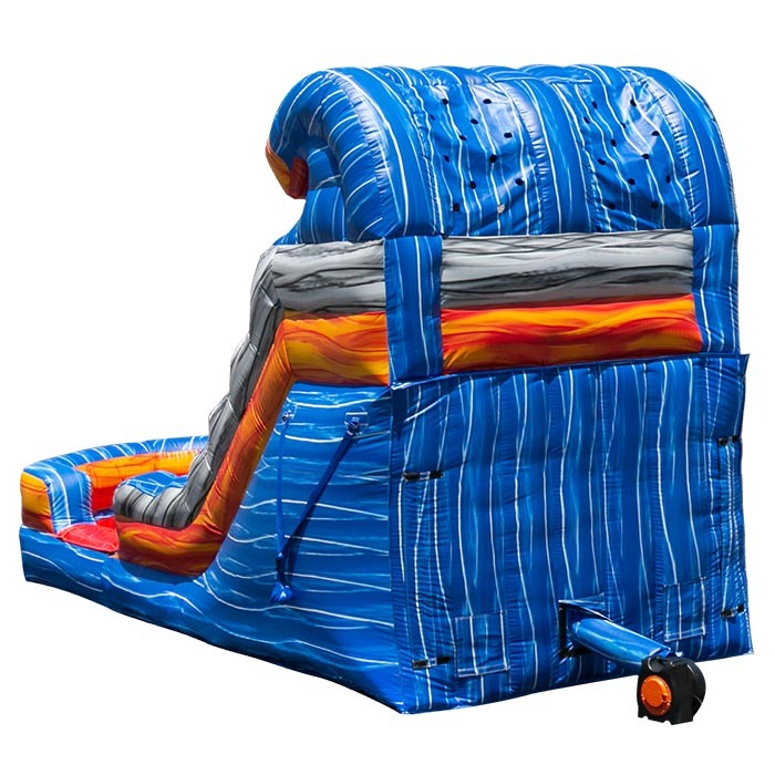 13ft Fireblast Tsunami Marble Slide