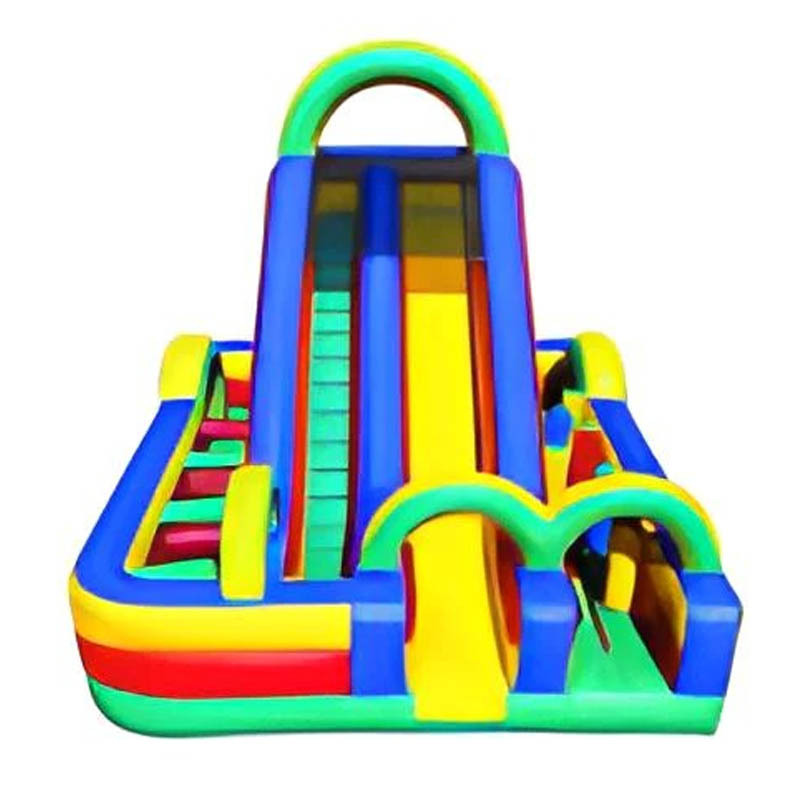 Turbo Double Wacky 360 Obstacle Course