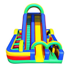 Turbo Double Wacky 360 Obstacle Course