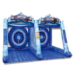Snow Throw Dart Game