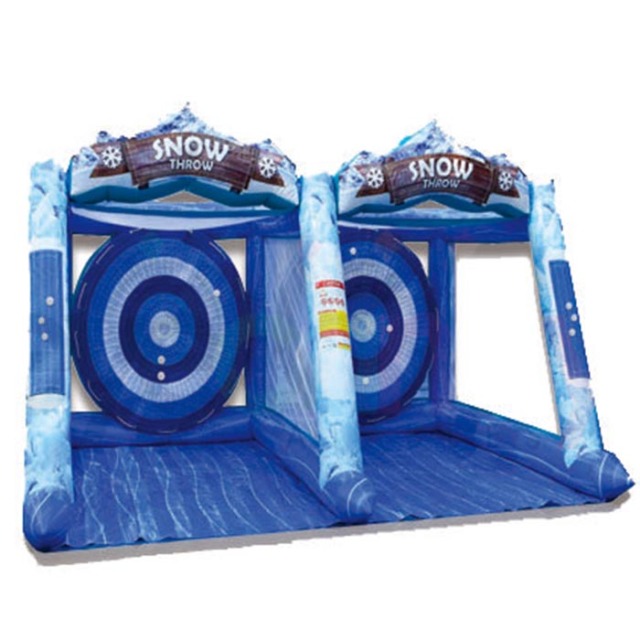Snow Throw Dart Game