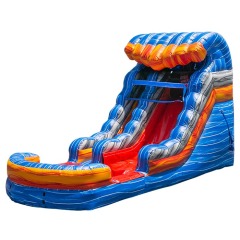 13ft Fireblast Tsunami Marble Slide