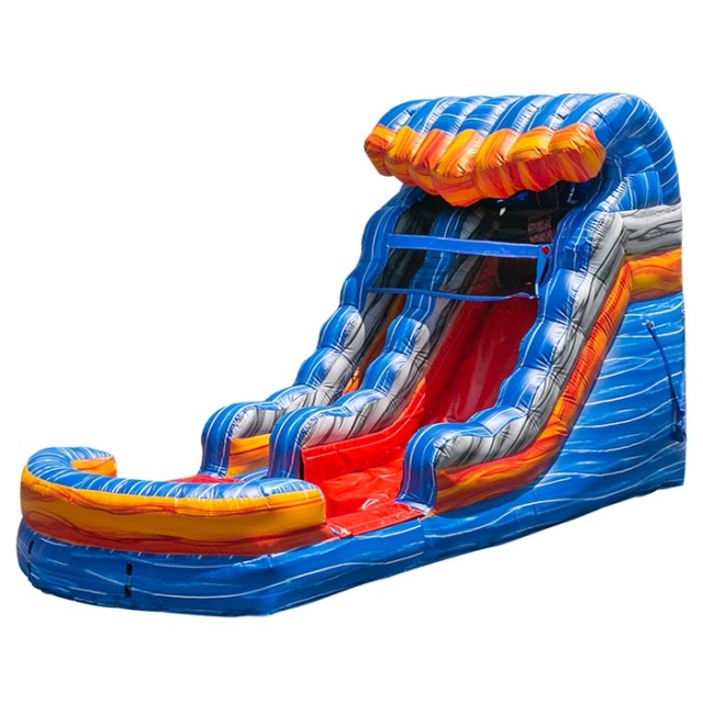 13ft Fireblast Tsunami Marble Slide