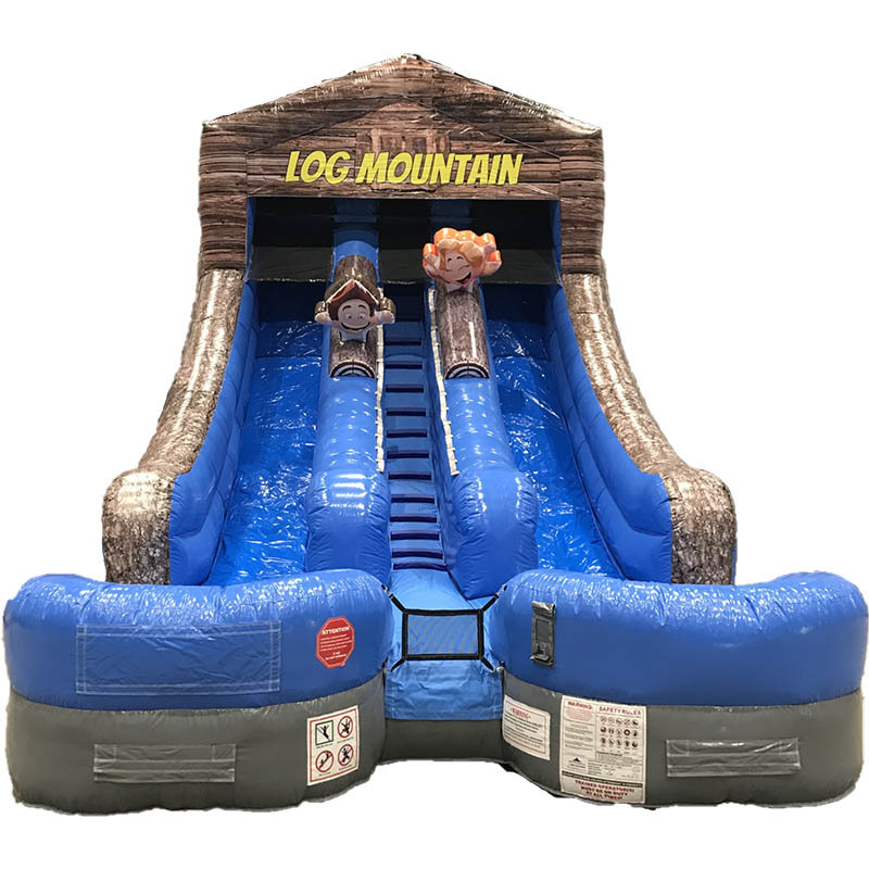 Wild Log Dual Lane Slide