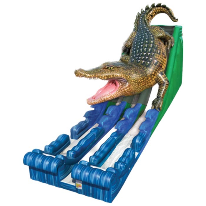 3D King Crocodile Waterslide