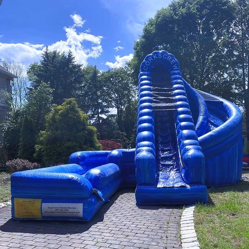 22ft Corkscrew Slide