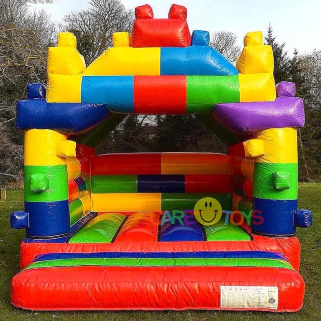 Lego Blocks Bouncy Castle