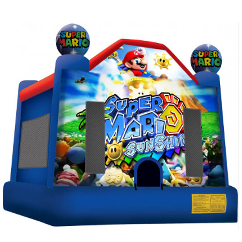 Mario Inflateable Super Mario Moon Bouncer