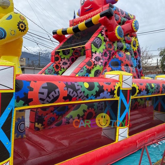 Robot Bouncy Slide