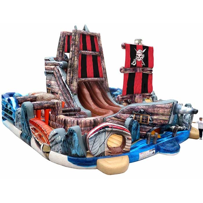 Giant Pirate Ship Challenge