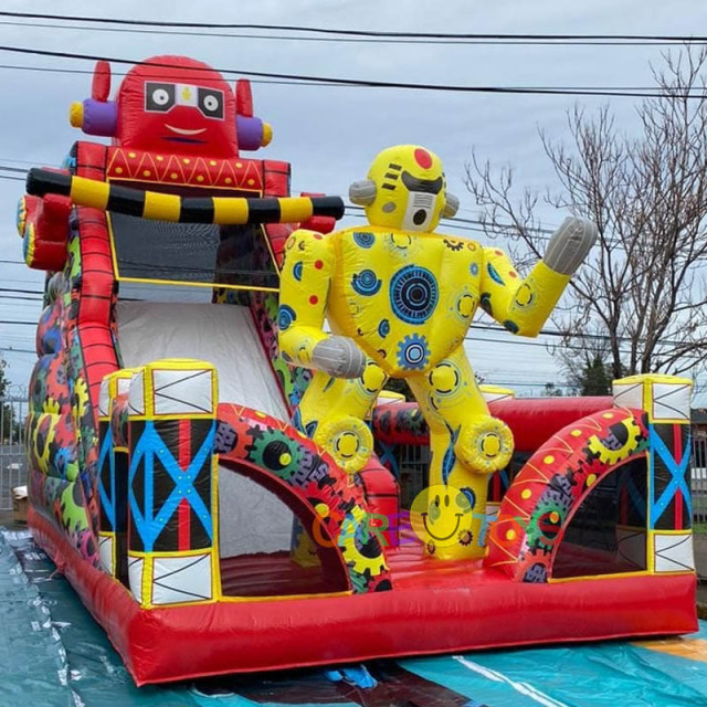 Robot Bouncy Slide