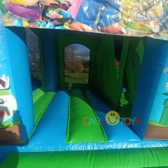 Super Mario Jumping Castle With Slide