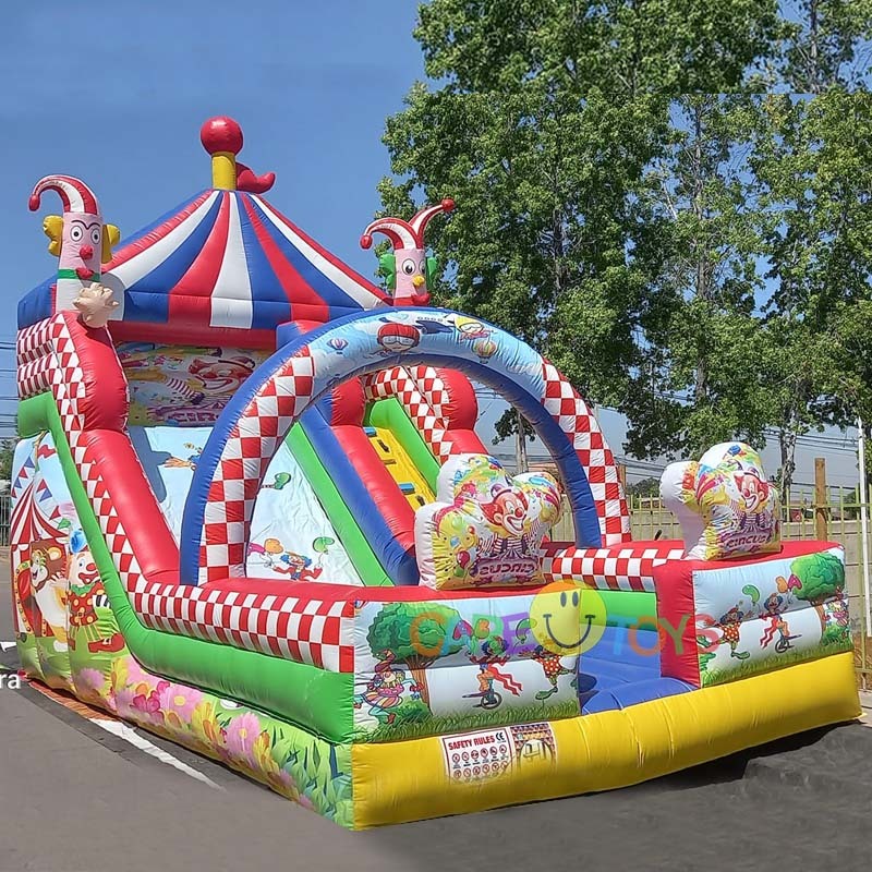 Mini Circus Bouncy Slide