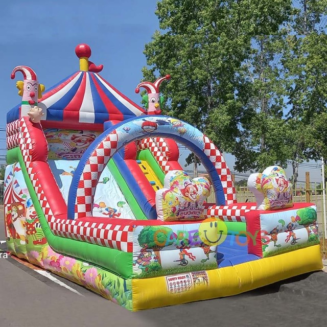Mini Circus Bouncy Slide
