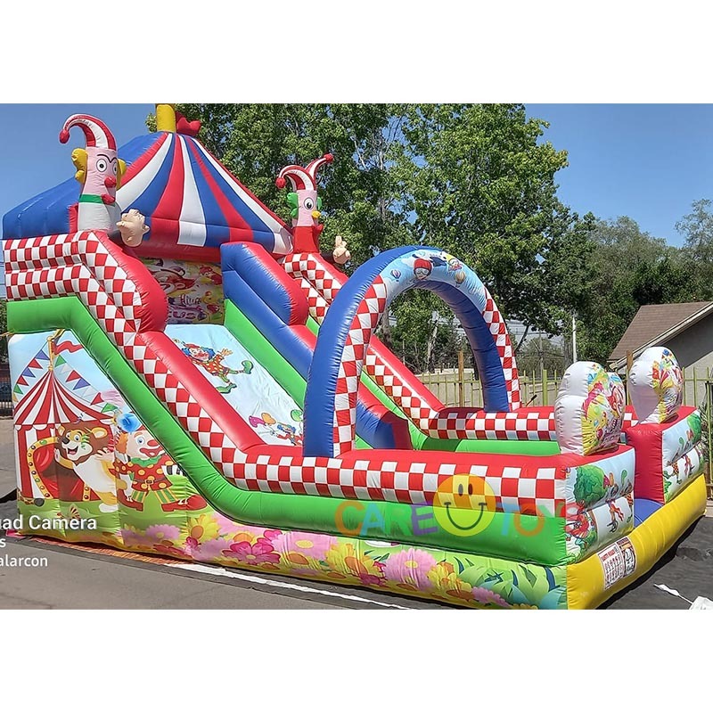 Mini Circus Bouncy Slide