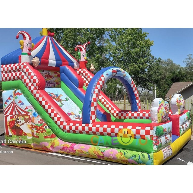 Mini Circus Bouncy Slide