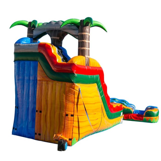 20ft Tropical Blend Twister Slide
