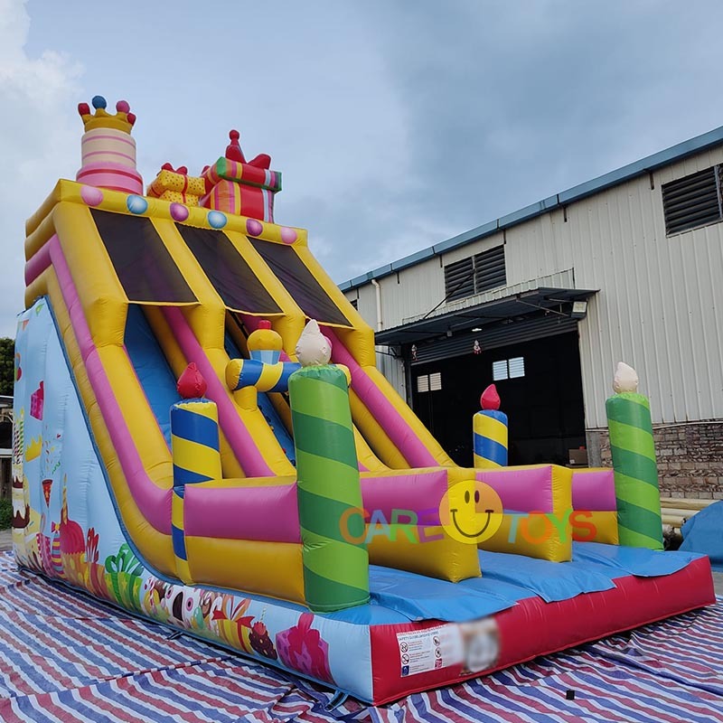 31ft Tall Birthday Gift Slide