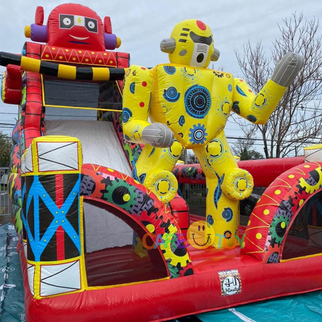 Robot Bouncy Slide