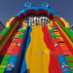 Giant Mickey Castle Slide