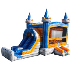 Blue Yellow Marble Castle Combo