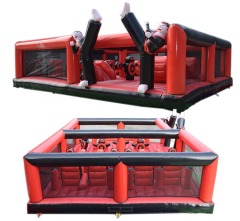Custom 10*8m Ninja Martial Art Bounce Playground