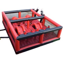 Custom 10*8m Ninja Martial Art Bounce Playground