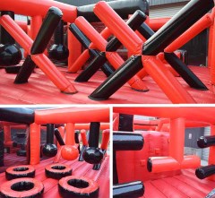 Custom 10*8m Jumping Castle For Martial Art Academy