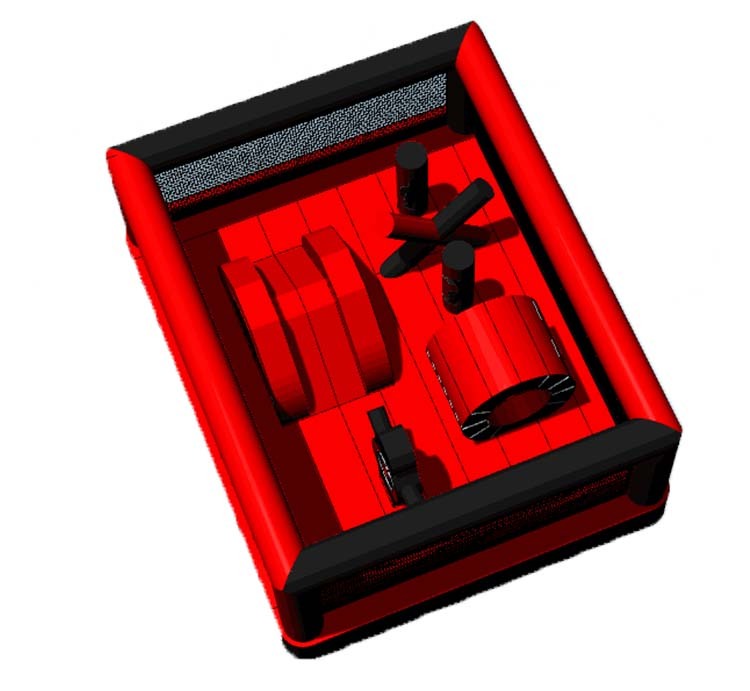 5*4m Martial Art Bouncer