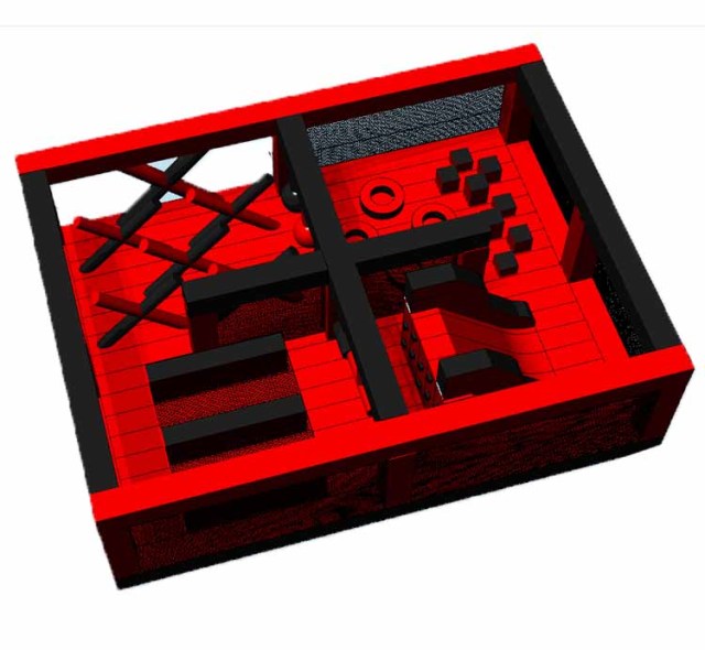 Custom 10*8m Jumping Castle For Martial Art Academy