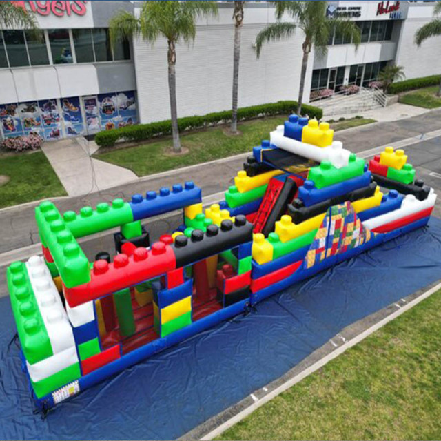 45ft Buildbing Block Obstacle Course